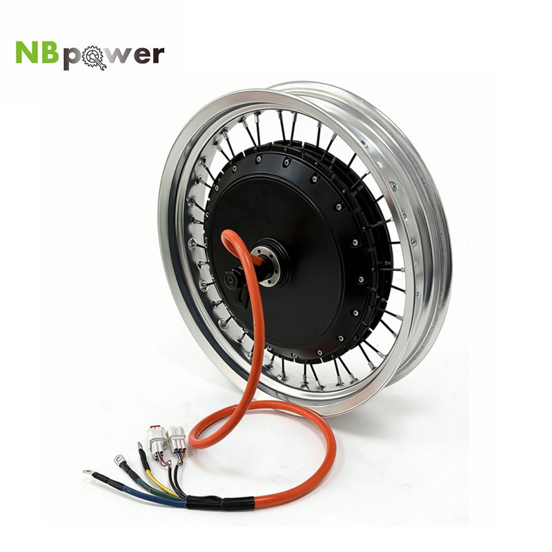 Qs Motor 273 8000W Hub Motor - Renkli 17x3.0 NBpower/QS V3 273 40H