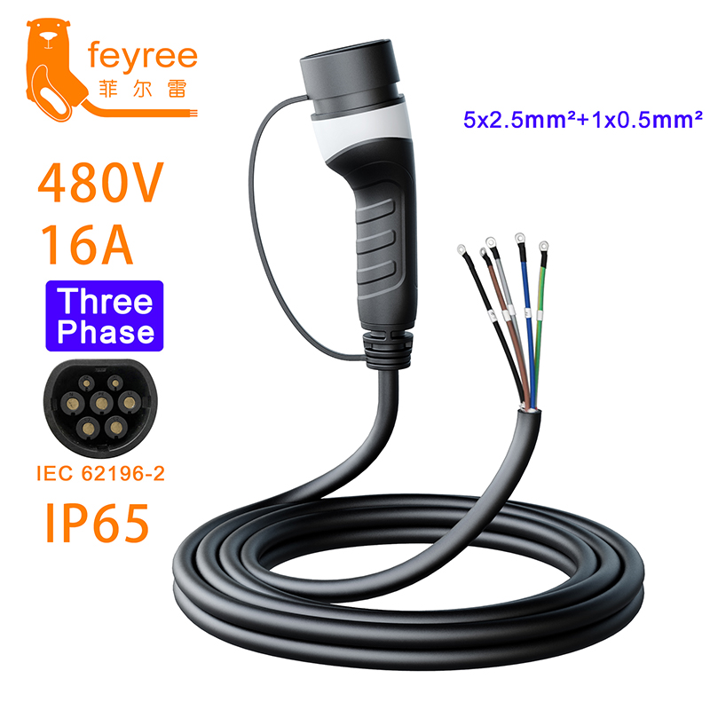 Ev Charger Type 2 22Kw 32A 3 Phase - Feyree 3 Fazlı Elektrikli Araç Tip