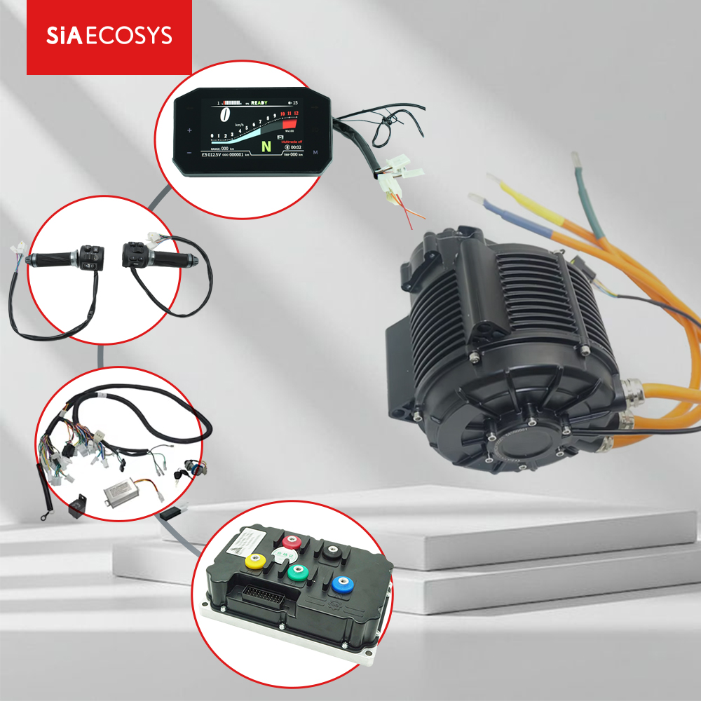 QSMOTOR QS165 60H 12000W V3 72 - Fardriver Nd72850 Controller incelemesi ve fiyatı