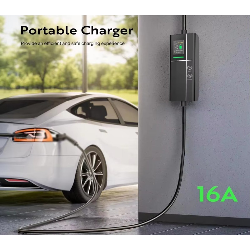 2026 Taşınabilir EV Şarj Cihaz - Type 2 Portable Ev Charger 11Kw Cee incelemesi ve fiyatı