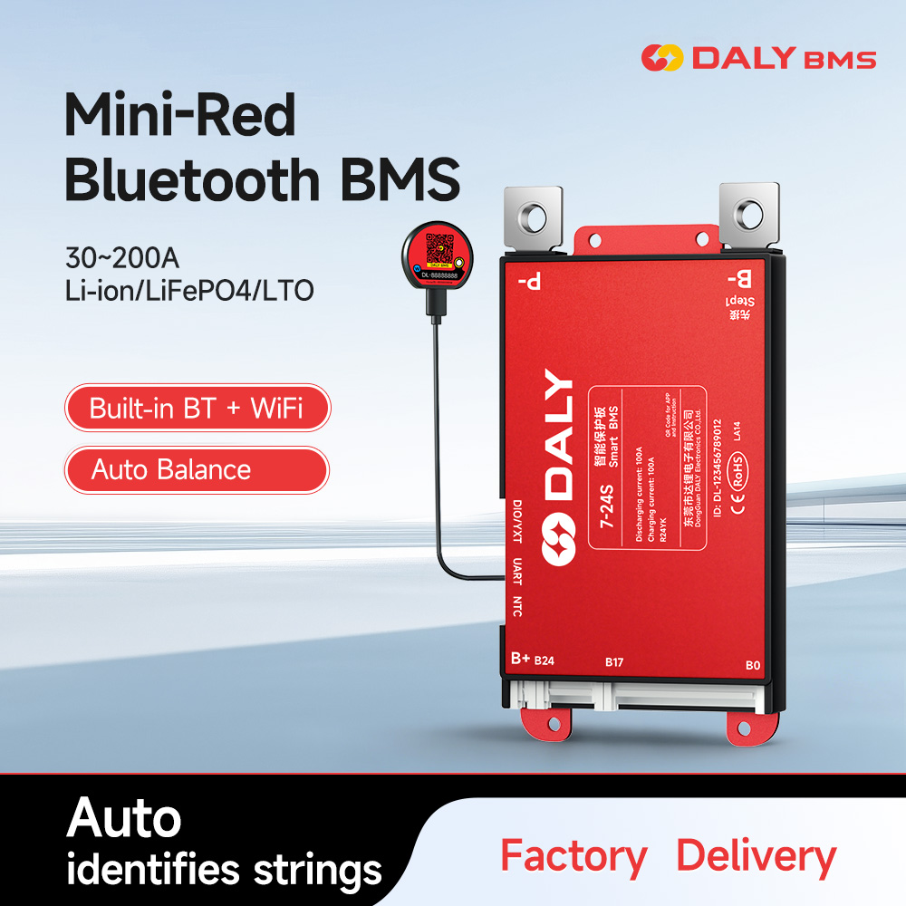Daly Akıllı BMS 30A 40A 60A 80 - Smart Bms 24S 200A Bluetooth Lifepo4 incelemesi ve fiyatı