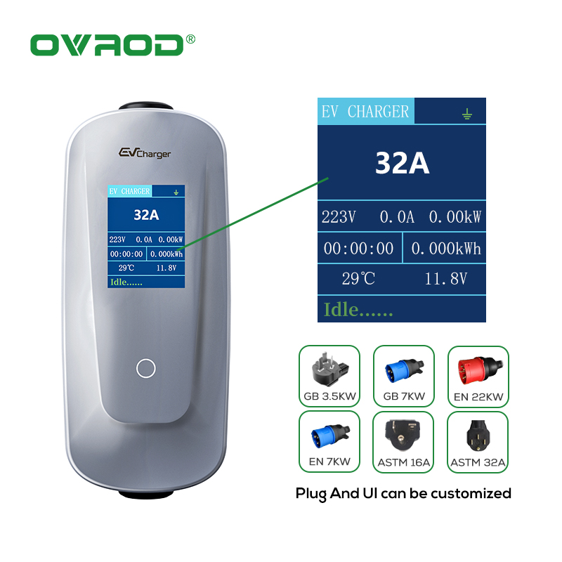 Ovrod Elektrikli Araba 16a Mod - Type 2 Portable Ev Charger 11Kw Cee incelemesi ve fiyatı